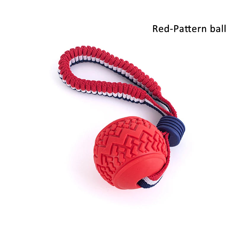 Durable Dog Chew Toys, Knot Cotton Rope Dog Toys With TPR Balls For Small Medium Large Dog